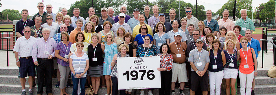 Alumni from the class of 1976