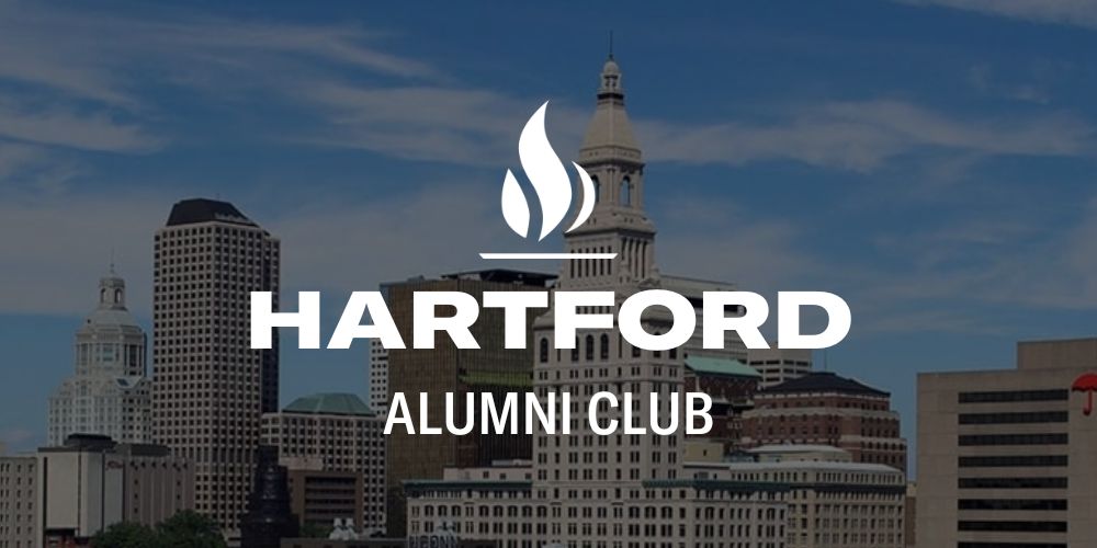 Hartford Alumni Club [Photo of Hartford skyline in the background]