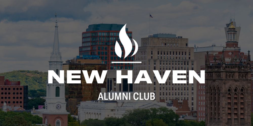 New Haven Alumni Club [Photo of New Haven skyline in the background]