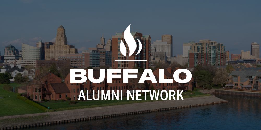 Buffalo Alumni Network [photo of Buffalo, NY skyline in the background]